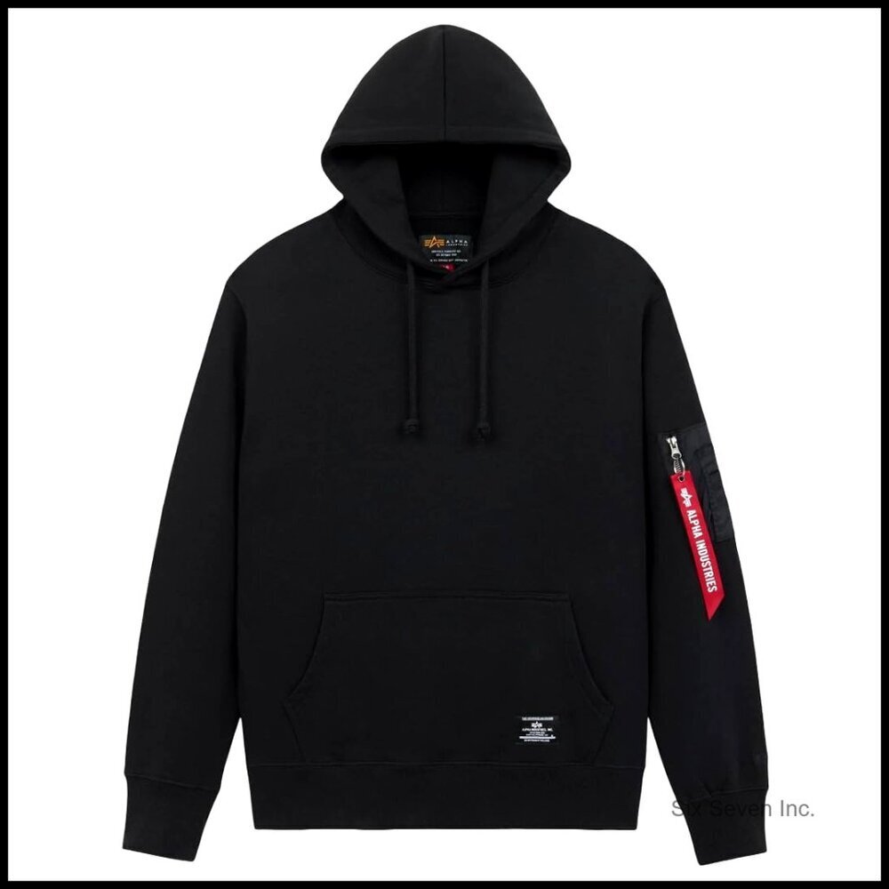 Utility Pocket Hoodie Adjustable Hood Military Style Casual Everyday Wear